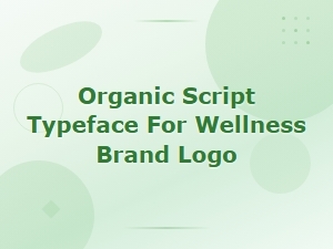 Handwritten Yoga Fonts for Organic Wellness Brand Logos